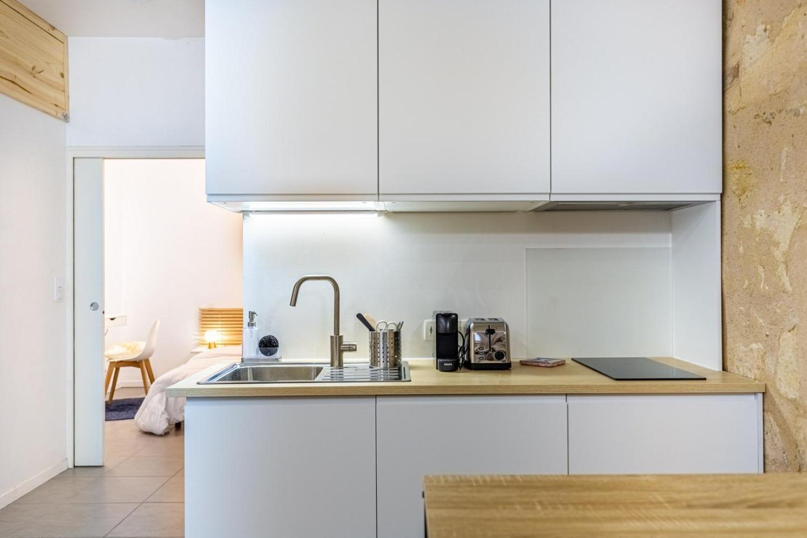 Guestready - Cozy Apt In Frederic & Isabelle Place Bordeaux Eksteriør billede